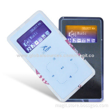 MP3 Players with LCD Display and FM Radio, Speaker